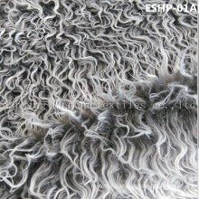 Long Hair Curly Artificial Mogolian Fur Eshp-01A